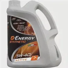 Моторное масло G-Energy Synthetic Active 5W-40 5L