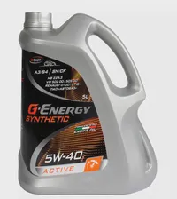 Масло моторное G-Energy Synthetic Active 5W-40 5 л