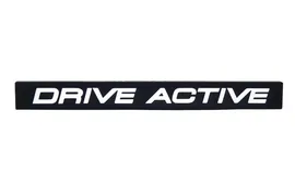 Черный лаковый шильдик (эмблема) Drive Active