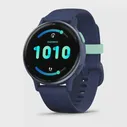 Vivoactive 5 синие с металлически-синим безелем и силиконовым ремешком