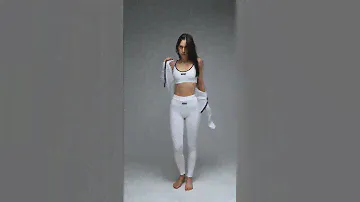 Astronaut fitness suit в белом цвете