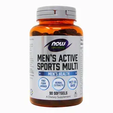 Мужские витамины NOW MEN`S ACTIVE SPORTS MULTI (90 капс)