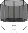 Батут GetActive Jump 10 FT с лестницей и внешней сеткой 10360S2Y-L черный