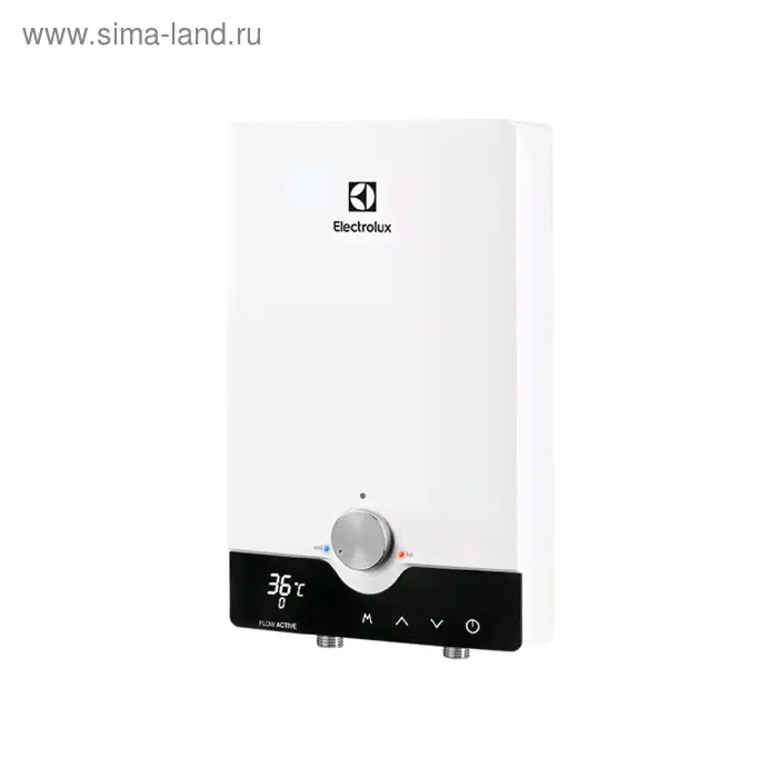 Водонагреватель Electrolux NPX 8 Flow Active 2.0, проточный, 4.2 л/мин, дисплей, белый-0